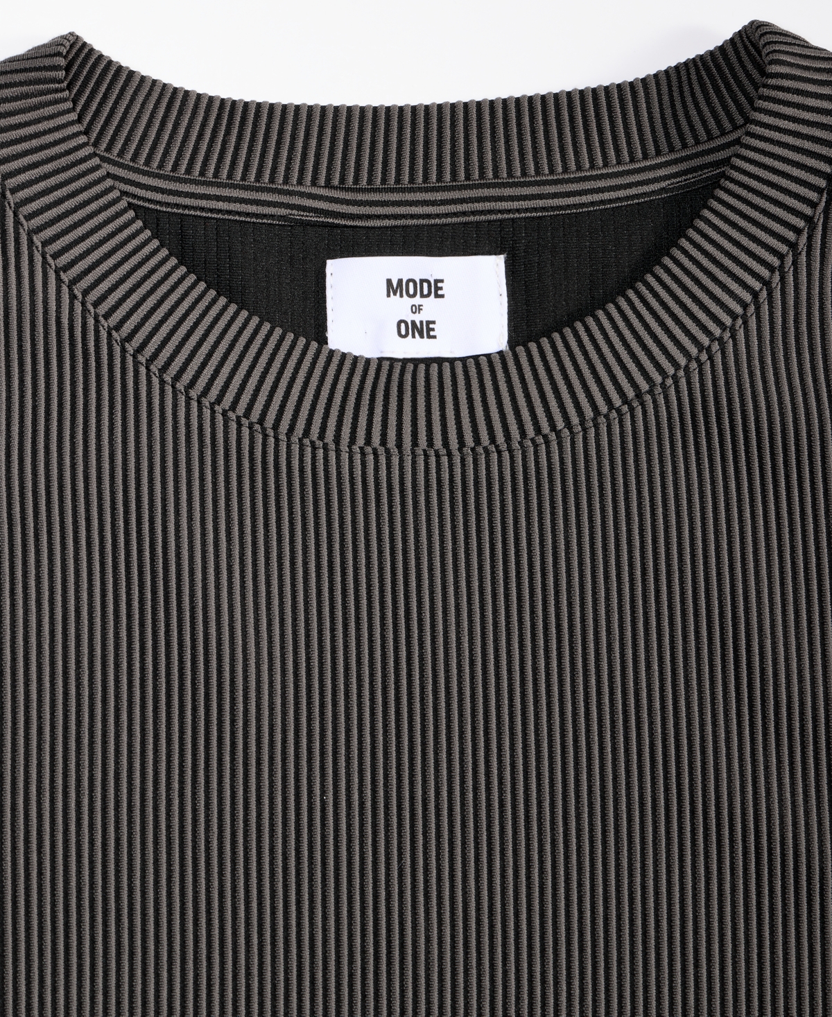 Mode Of One Men's Textured Knit Short-sleeve T-shirt, Macy's Exclusive In Gray