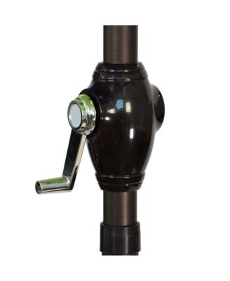 9-Foot Aluminum Market Patio Umbrella