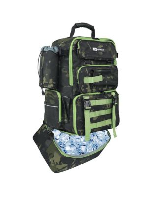 TackleChill Pro 2-in-1 Fishing Backpack with Cooler – 45L Tackle Storage, Built for Organized Outdoor Getaways