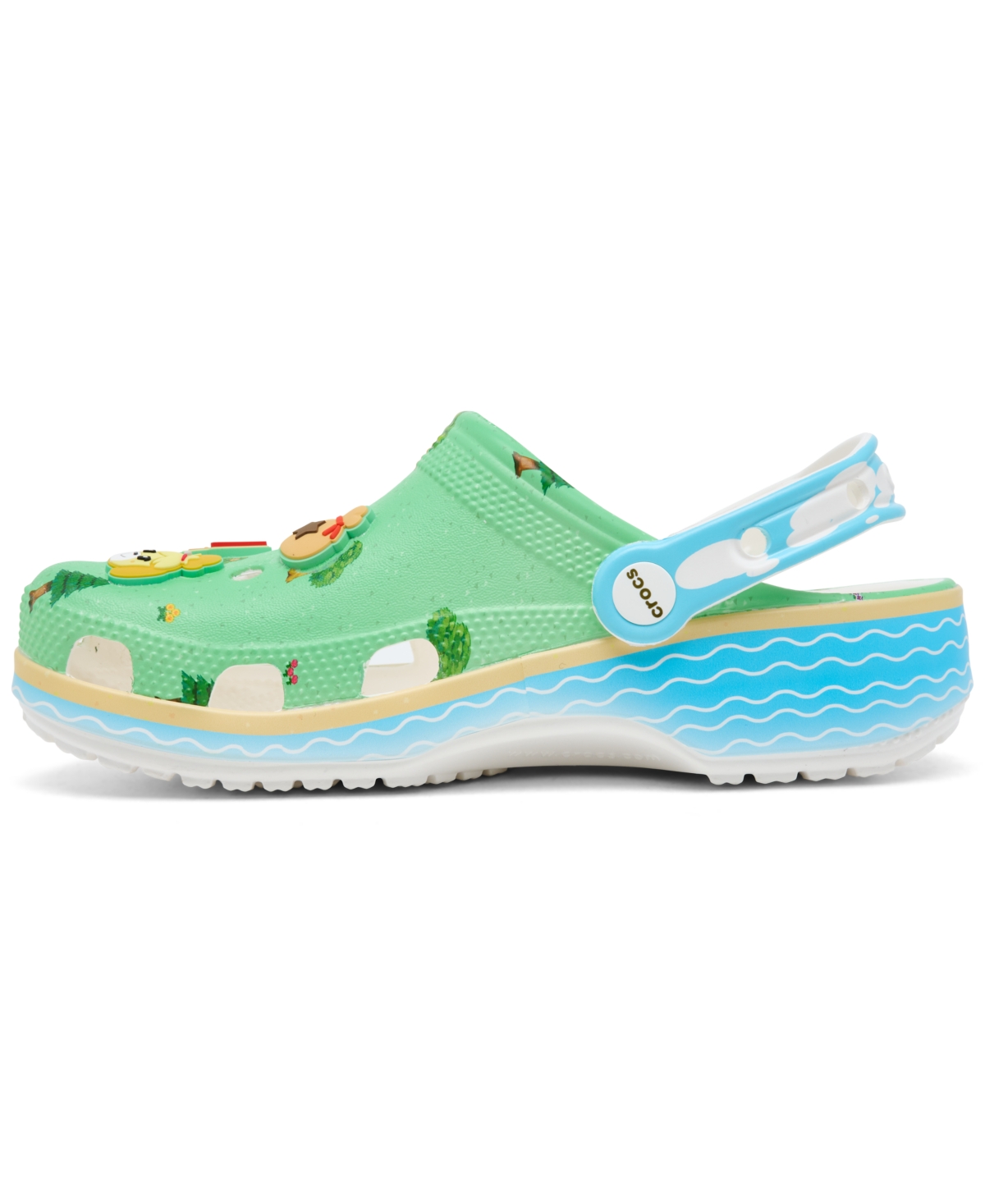 Crocs Little Kid's Animal Crossing Classic Clog Sandals From Finish Line In Multi