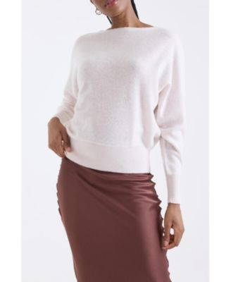 Women's Alaia Long Sleeve 100% Cashmere Sweater