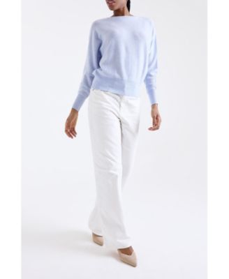 Women's Alaia Long Sleeve 100% Cashmere Sweater