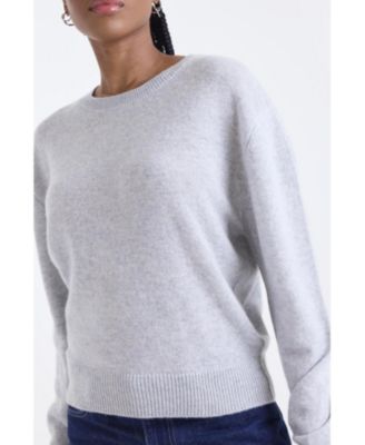 Women's Maila Long Sleeve 100% Cashmere Sweater
