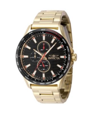 Men's 48871 Invicta Racing Quartz Chronograph Black Dial Watch