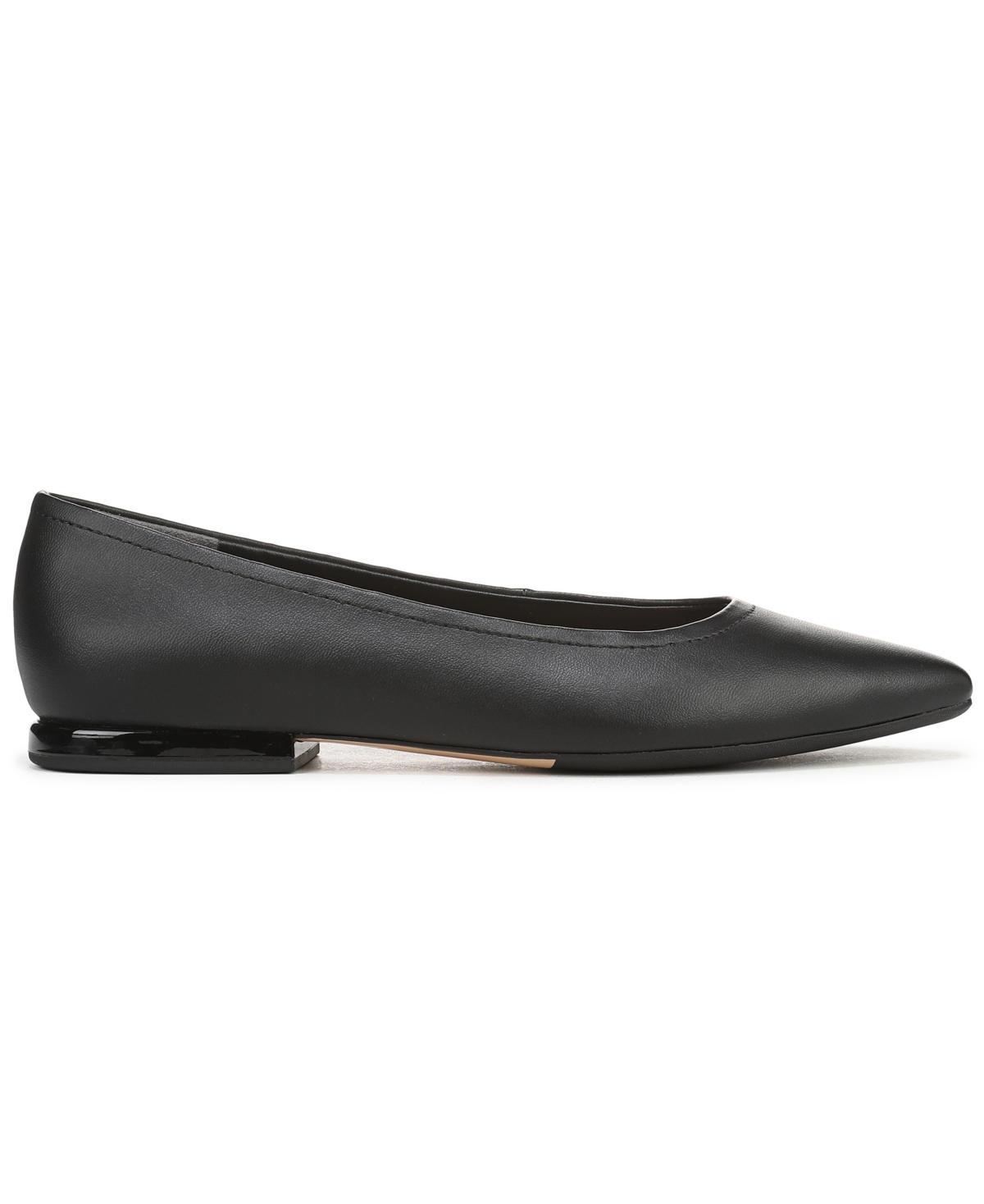 Giani Bernini Women's Hillda Pointed Toe Flats, Created For Macy's In Black