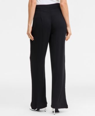 Women's High-Rise Embellished Pants, Macy's Exclusive