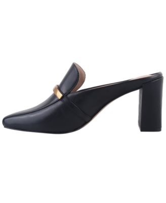 Women's Danyell Snip Toe Block Heel Mules, Created for Macy's