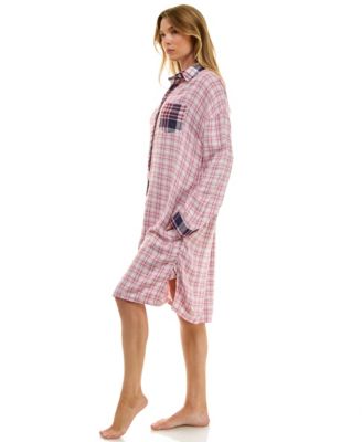 Women's Collared Sleepshirt