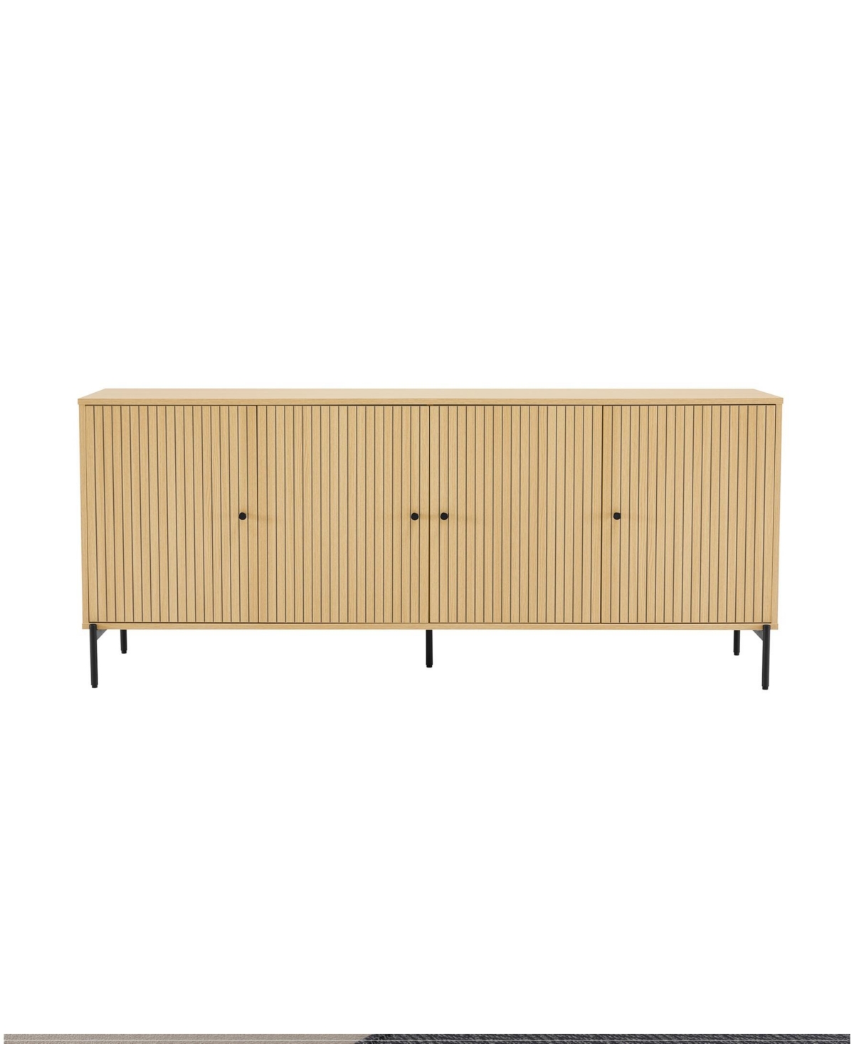 Manhattan Comfort Magnolia 70.9" Wood Modern 8-shelf Sideboard
