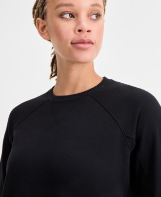 Women's Crewneck Raglan-Sleeve Sweatshirt, Macy's Exclusive