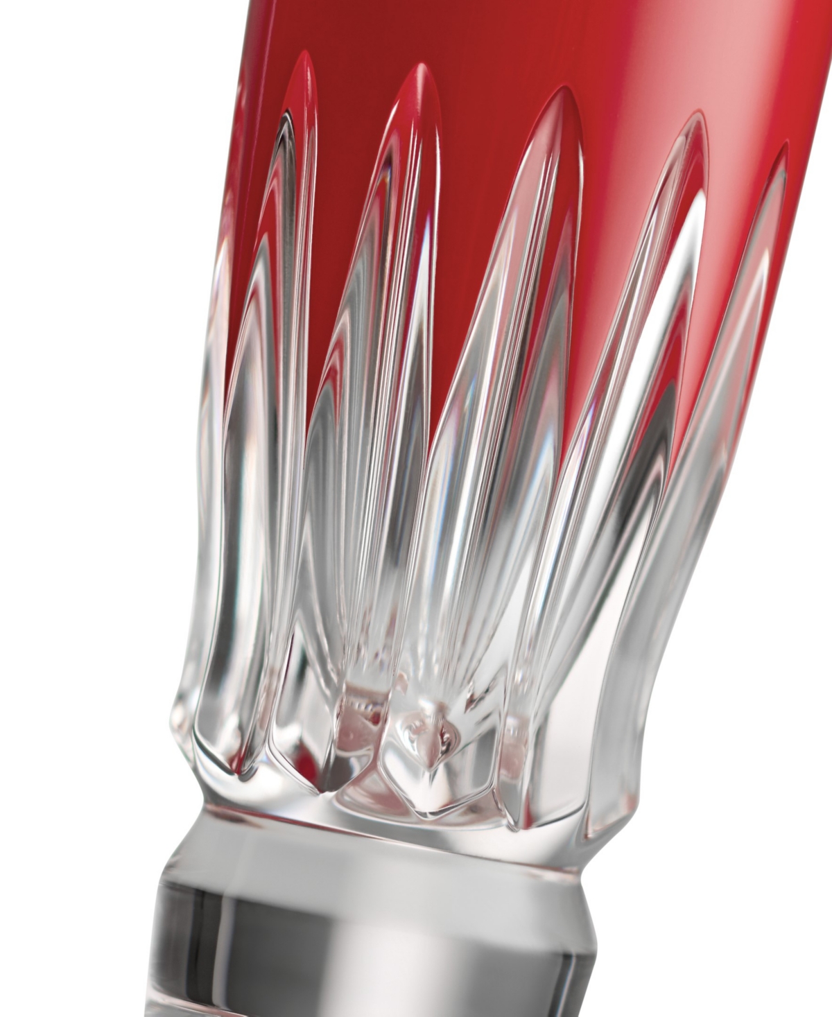 Waterford New Year Firework Set Of 2 Shot Glasses In Red