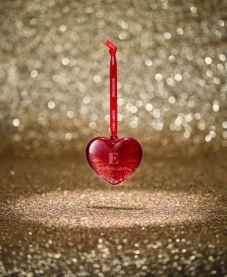 Elton John Aids Foundation Heart Ornament