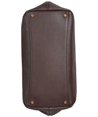 Glenwood Leather Shoulder with Tassel Detail