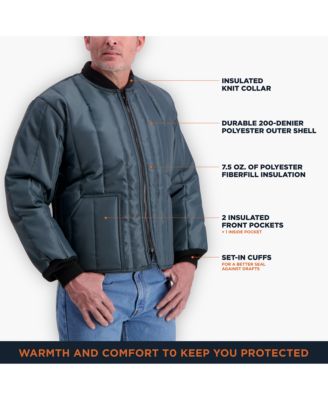 Big & Tall Econo-Tuff Jacket - 15°F Comfort, Insulated, Water-Repellent, Durable, Lightweight Workwear for Cool Weather Protection