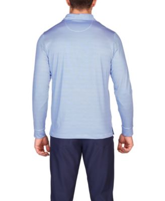 Men's Gameplay Long-Sleeve Performance Polo - Stripes