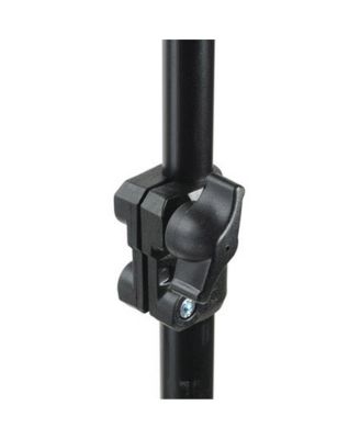9' Basic ightstand, 4 Section, 5/8 Stud with 1/4"x20 Tip (#3333) - Bundle With Manfrotto 026 Swivel Umbrella Adapter
