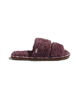 Women s Equinox Sherpa Double Strap Slippers / House Shoes