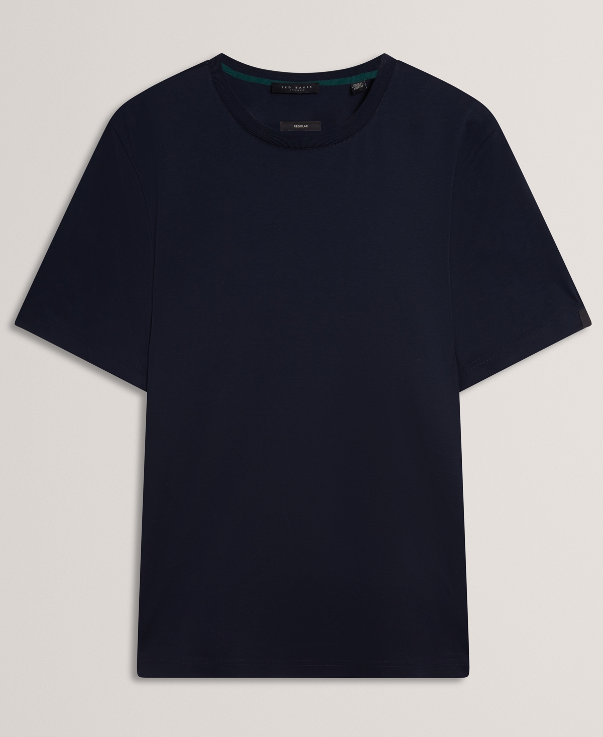 Ted Baker Konrrad Regular Soft Touch Cotton Tee In Blue