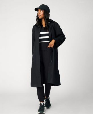 Women's Striped Polo & Jogger Lounge Set