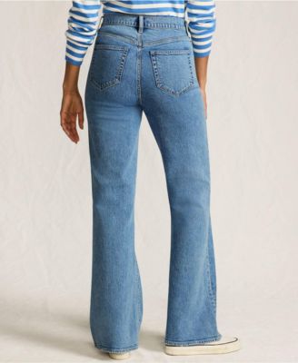 Women's Soft Denim High Rise Classic Flare Jeans