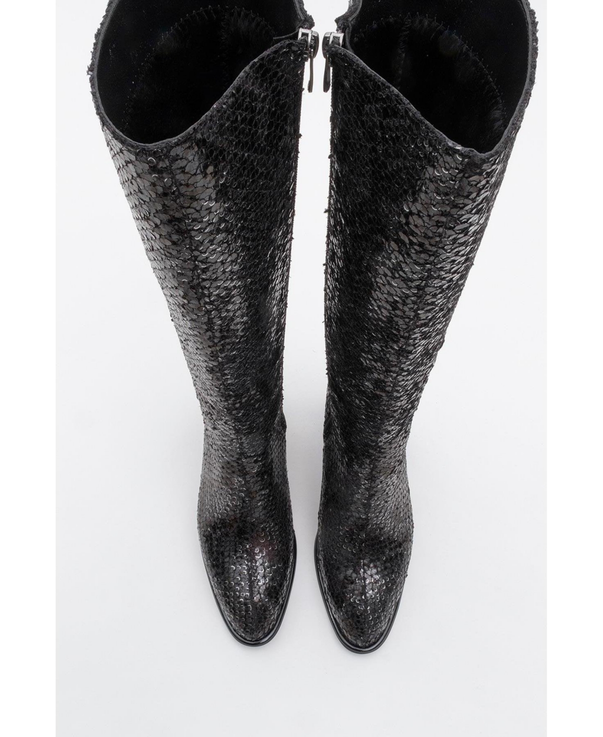 Prologue Shoes Elly Pattern Block Heel Boot (Women)