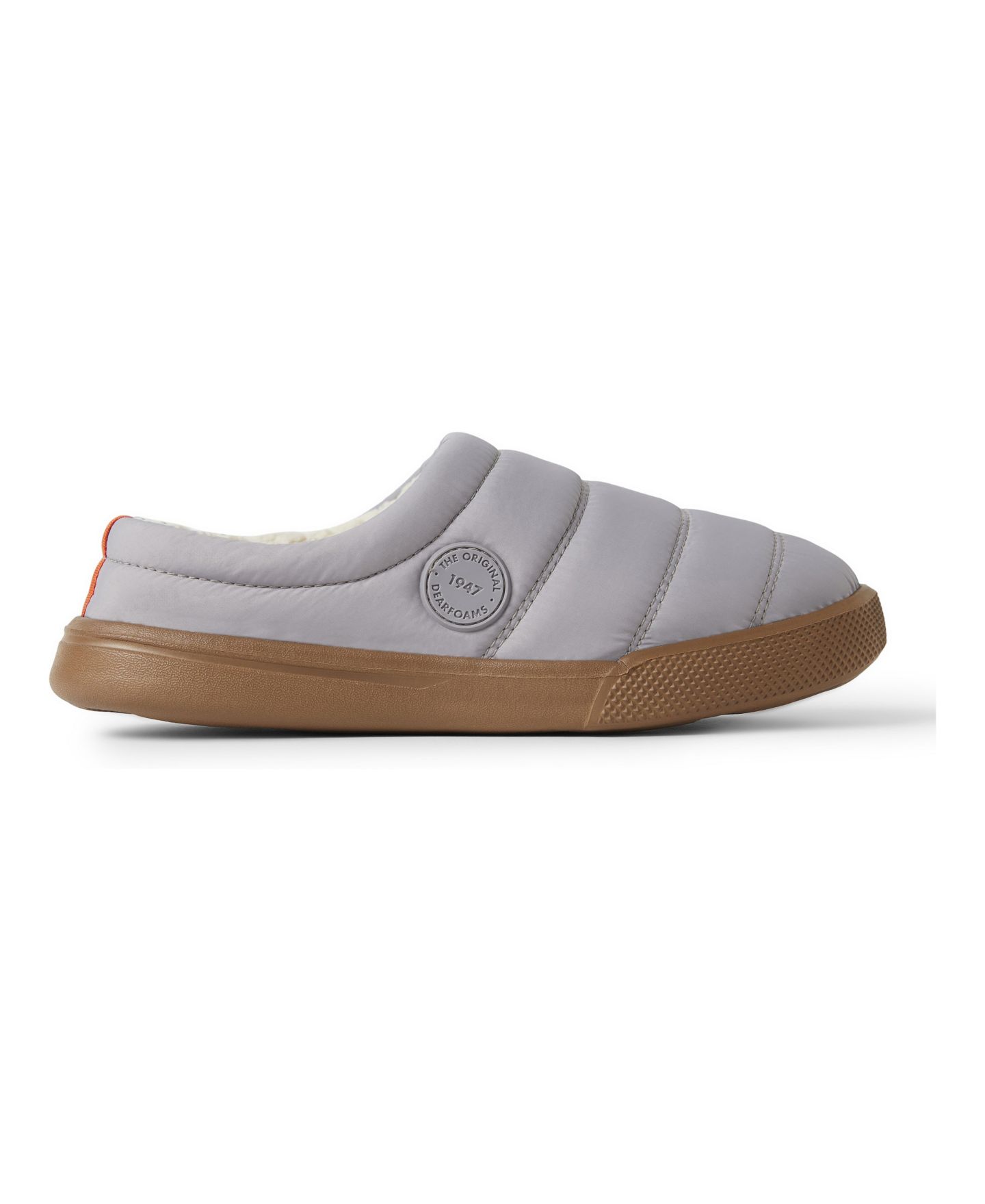 Женские сабо Dearfoams Kendra Nylon Sport Lounge Clog, цвет: Средний серый — фото 4