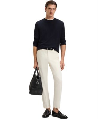 Men's Prince Of Wales Check Silk Sweater