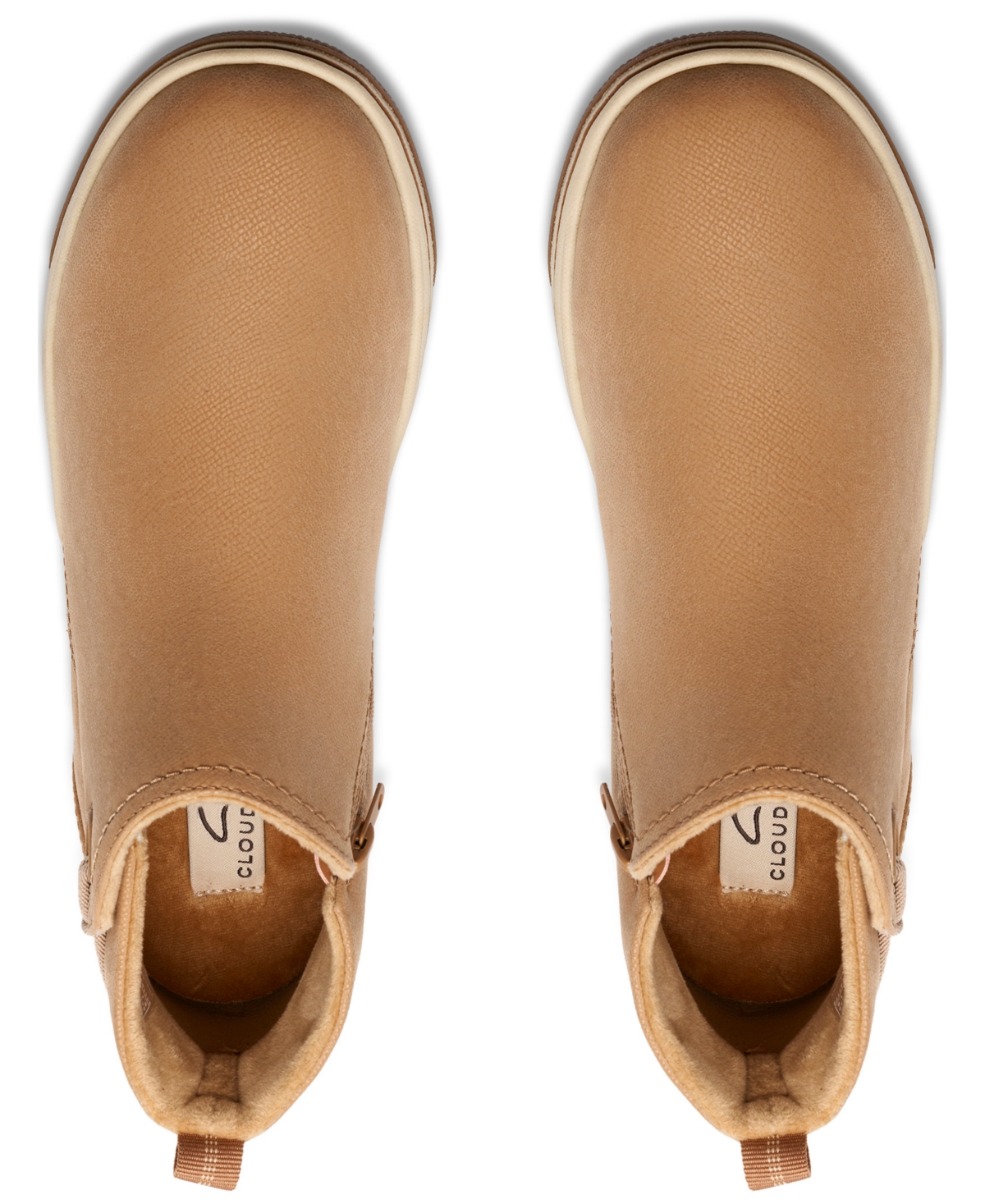 Clarks Cloudsteppers Women's Breeze Derby Wedge Booties In Brown