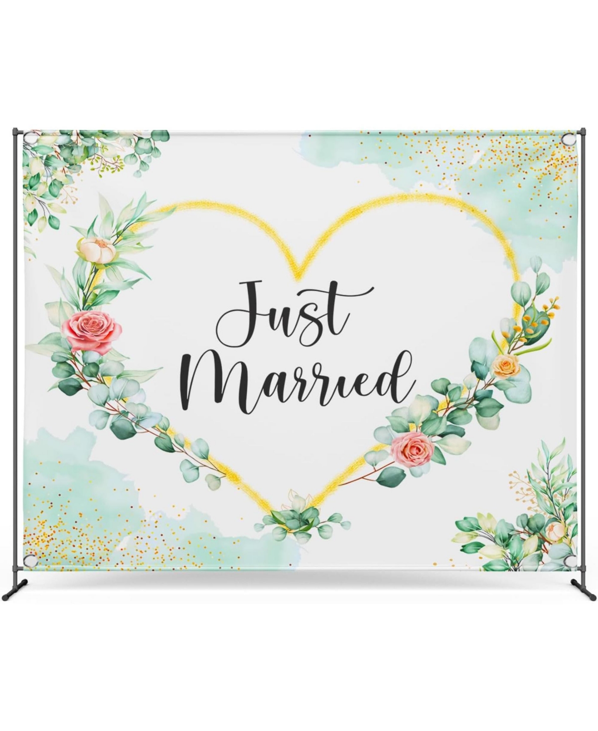 Zink Wedding Photo Backdrop