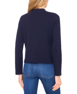 Women’s Fringe Long Sleeves Cardigan