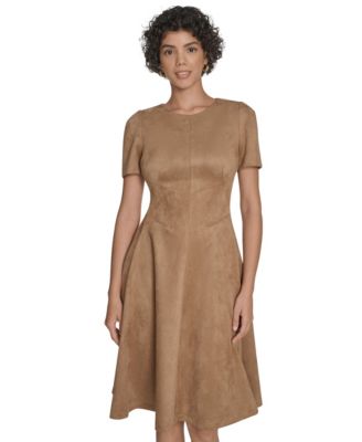 Women's Fit and Flare Short Dress