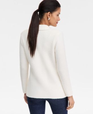 Petite Boucle Sweater Blazer, Macy's Exclusive