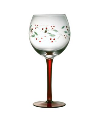 Holiday Wine Glasses, Set of 4