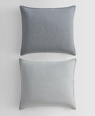 Contrast Weave Rekoop Sateen 3-Pc. Duvet Cover Set, Queen