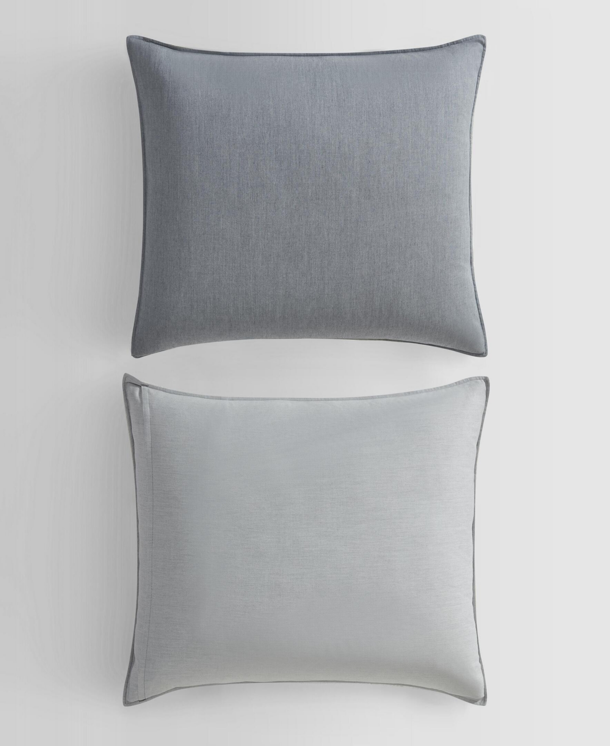 Calvin Klein Contrast Weave Rekoop Sateen 3-pc. Duvet Cover Set, Queen In Blue