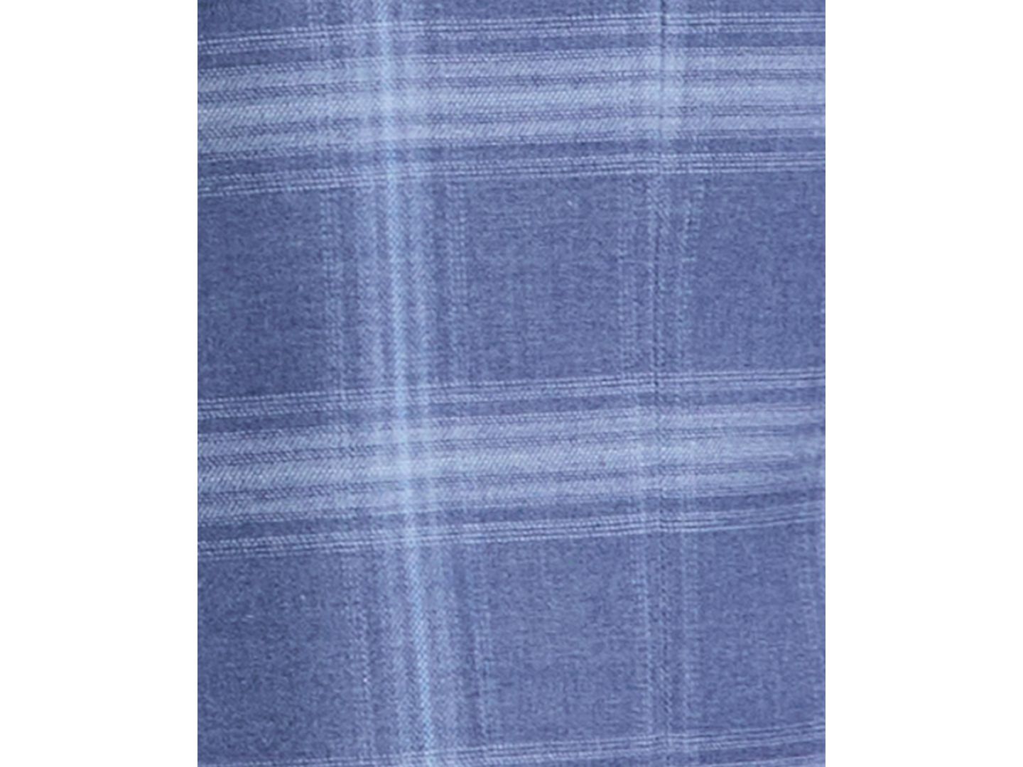 Мужские куртки Tayion Collection Classic-Fit Navy Windowpane Suit Separates, цвет: Тёмно-синий — фото 5