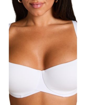 Hunkemoller Women's Cotton Padded Underwired Bra