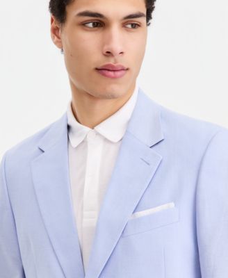 Men's Modern-Fit Chambray Blazer