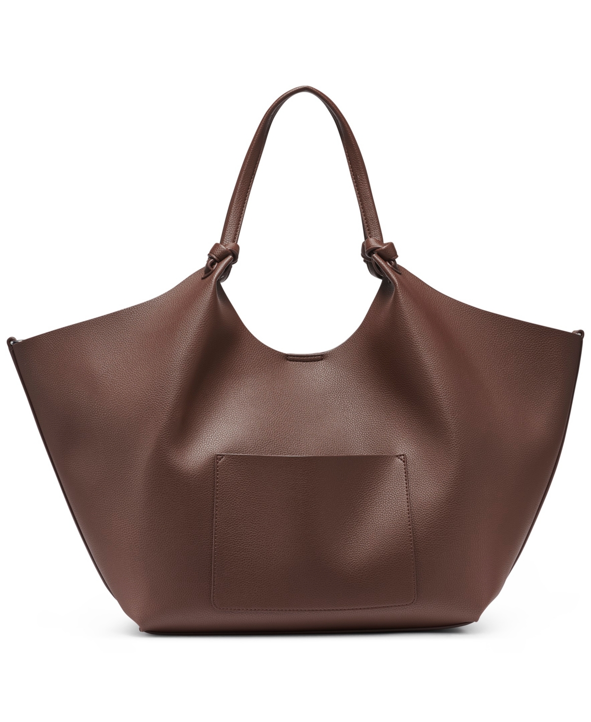 Dkny Paula Commuter Medium Sleek Tote In Brown