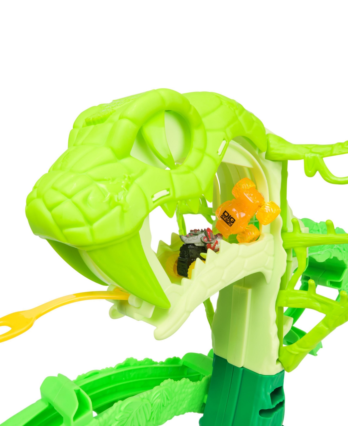 Monster Jam Cobra's Crazy Escape Playset In Green