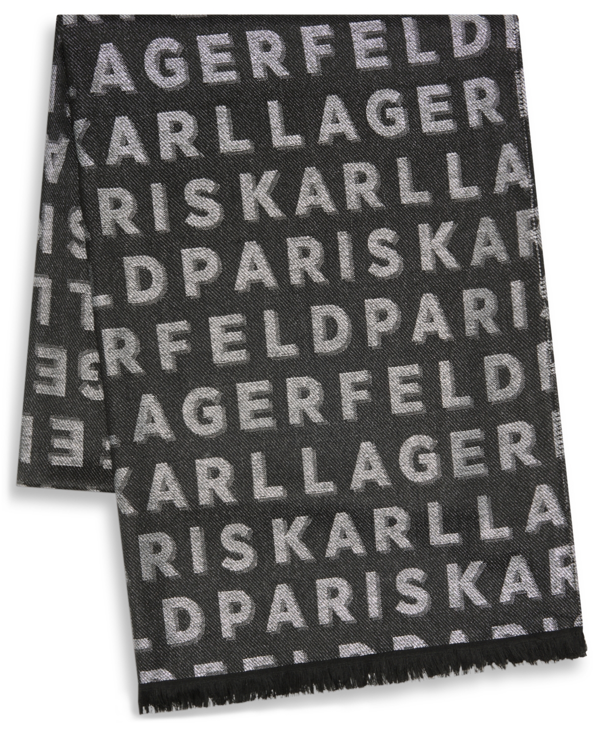 Karl Lagerfeld Paris Eyelash Fringe Neck Wrap