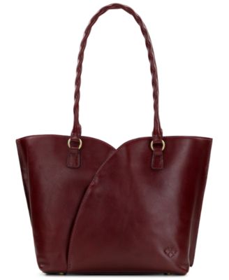 Marion Large Leather Crossbody Tote Bag
