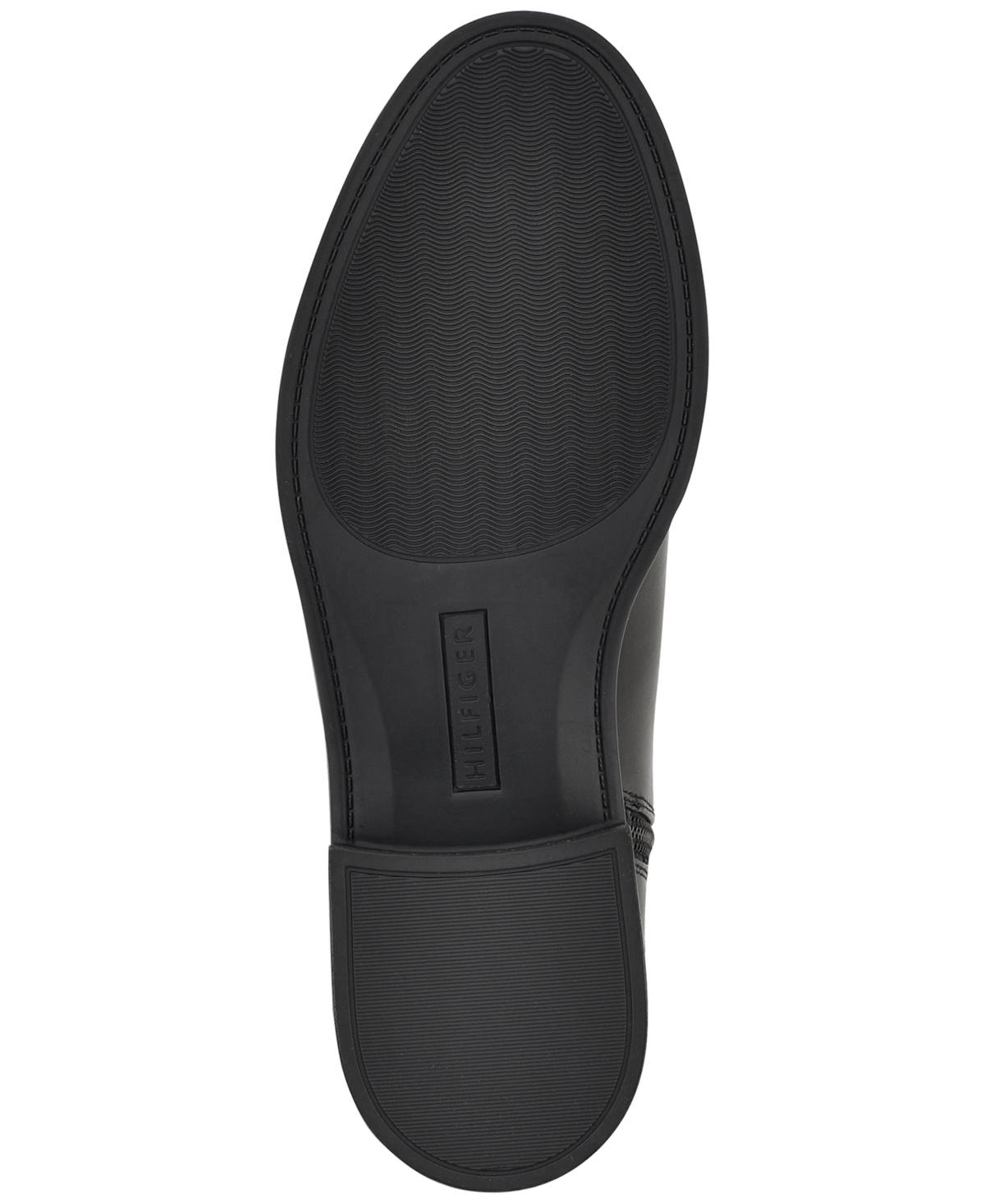 Tommy Hilfiger Womens Iviann Tall Riding Boots Regular Wide Calf In Black