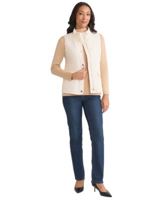 Women's Patch Pocket Vest Jacket