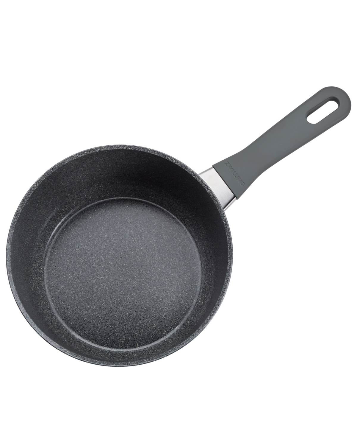 Zwilling Parma Plus Ceramic Nonstick 3-quart Sauce Pan With Lid In Gray