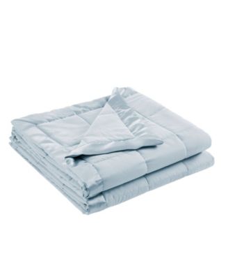 Windom Lightweight Down Alternative Satin Trim Blanket, Twin