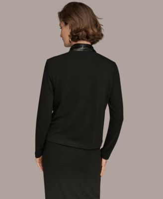 Women's Button Placket Flyaway Jacket