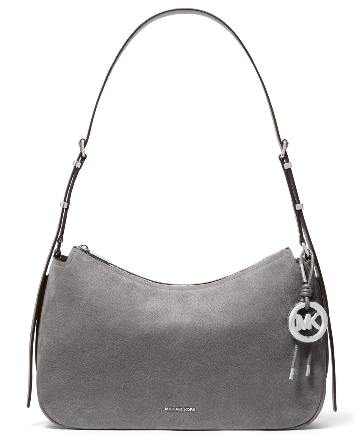 Michael Kors Women's Nolita Convertible Top Zip Shoulder Bag In Gray