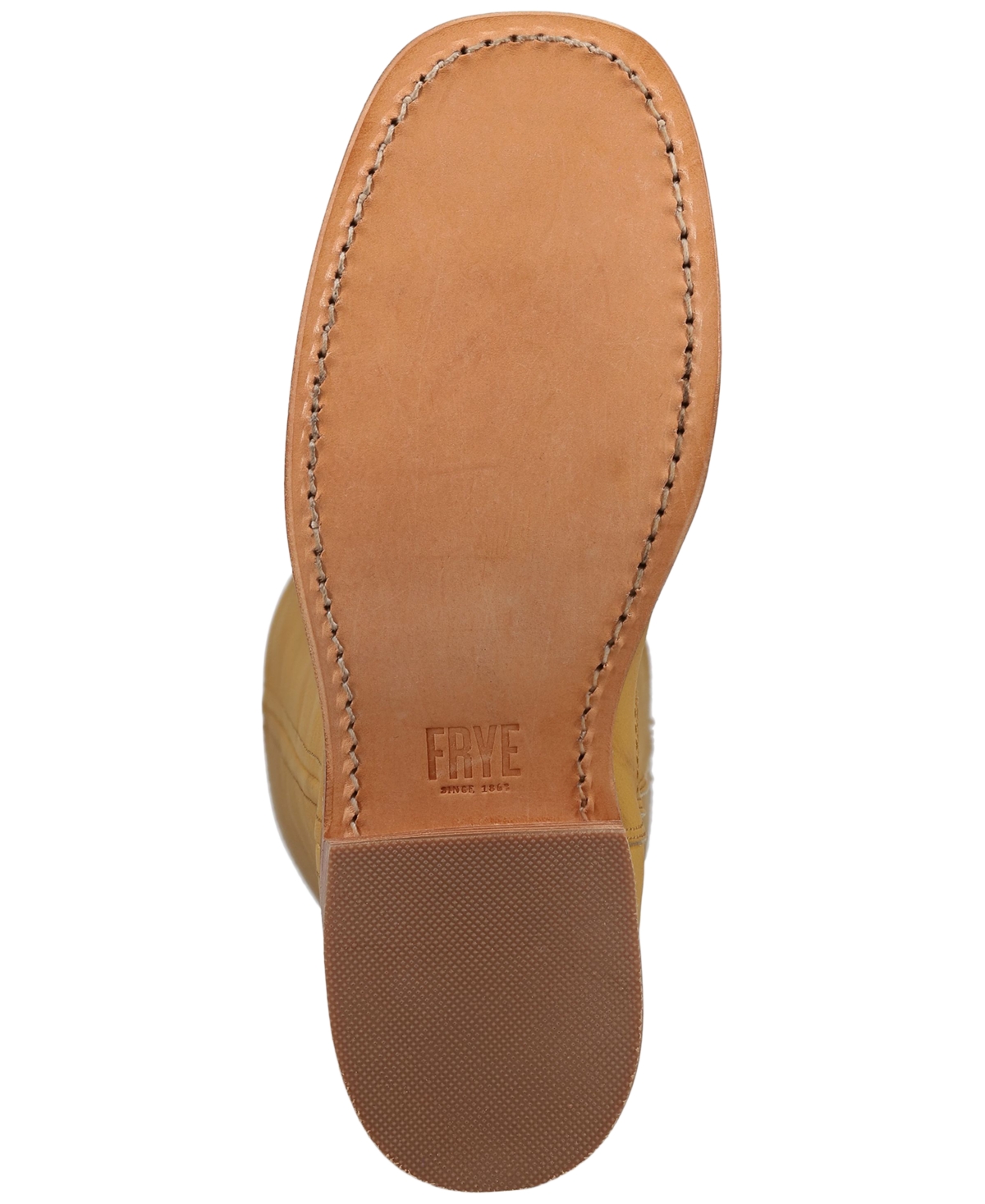 Frye Women's Campus 14l Montan Square Toe Tall Boots In Yellow