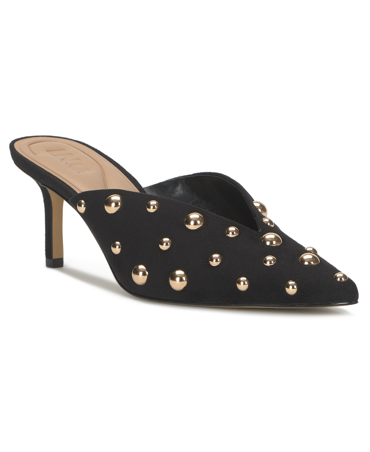 Inc International Concepts Women's Genevie Pointed Toe Mules, Macy's Exclusive In Black